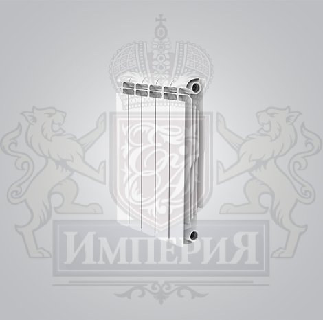 Радиатор алюминиевый AR1-500, ТЕПЛОПРИБОР