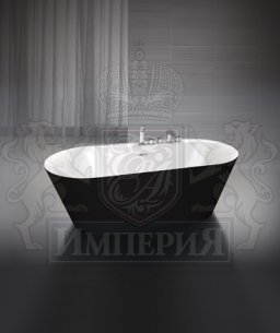 Акриловая ванна BB14-NERO/BIA, BELBAGNO