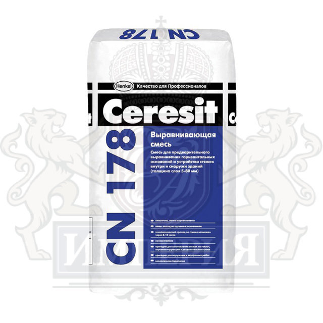 Смесь для пола выравнивающая Ceresit CN 178